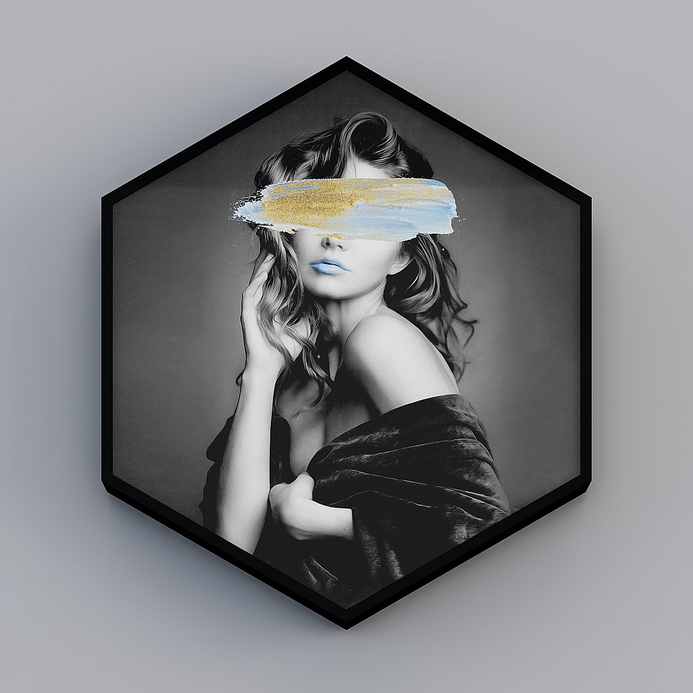 Sevio - Modern Minimalist - LAL-35126 - Decorative Painting