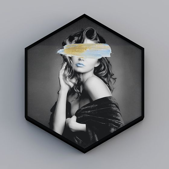 Abstract Portrait 3D model