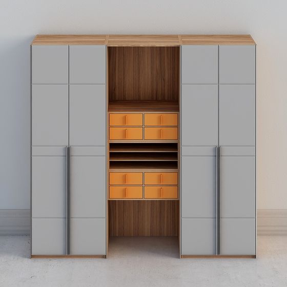Urban Storage Cabinet 3D model