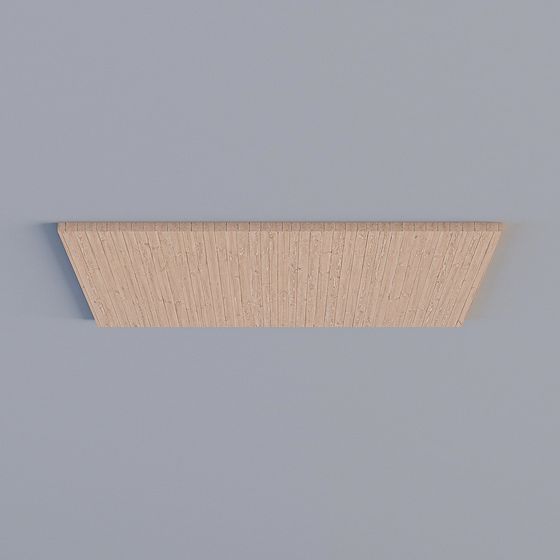 Wooden Plank Ceiling 3D model