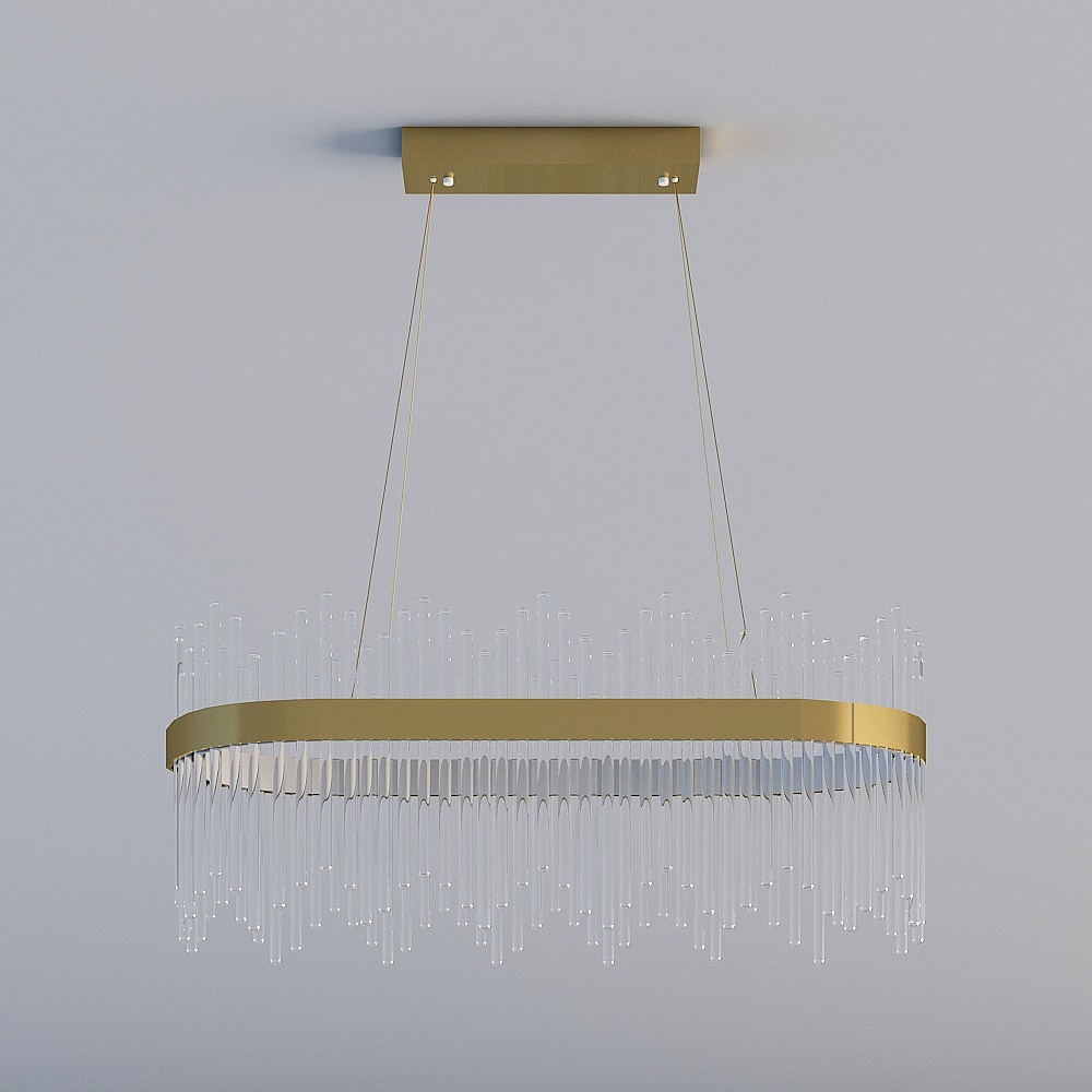 Light luxury style 3-living room lamp