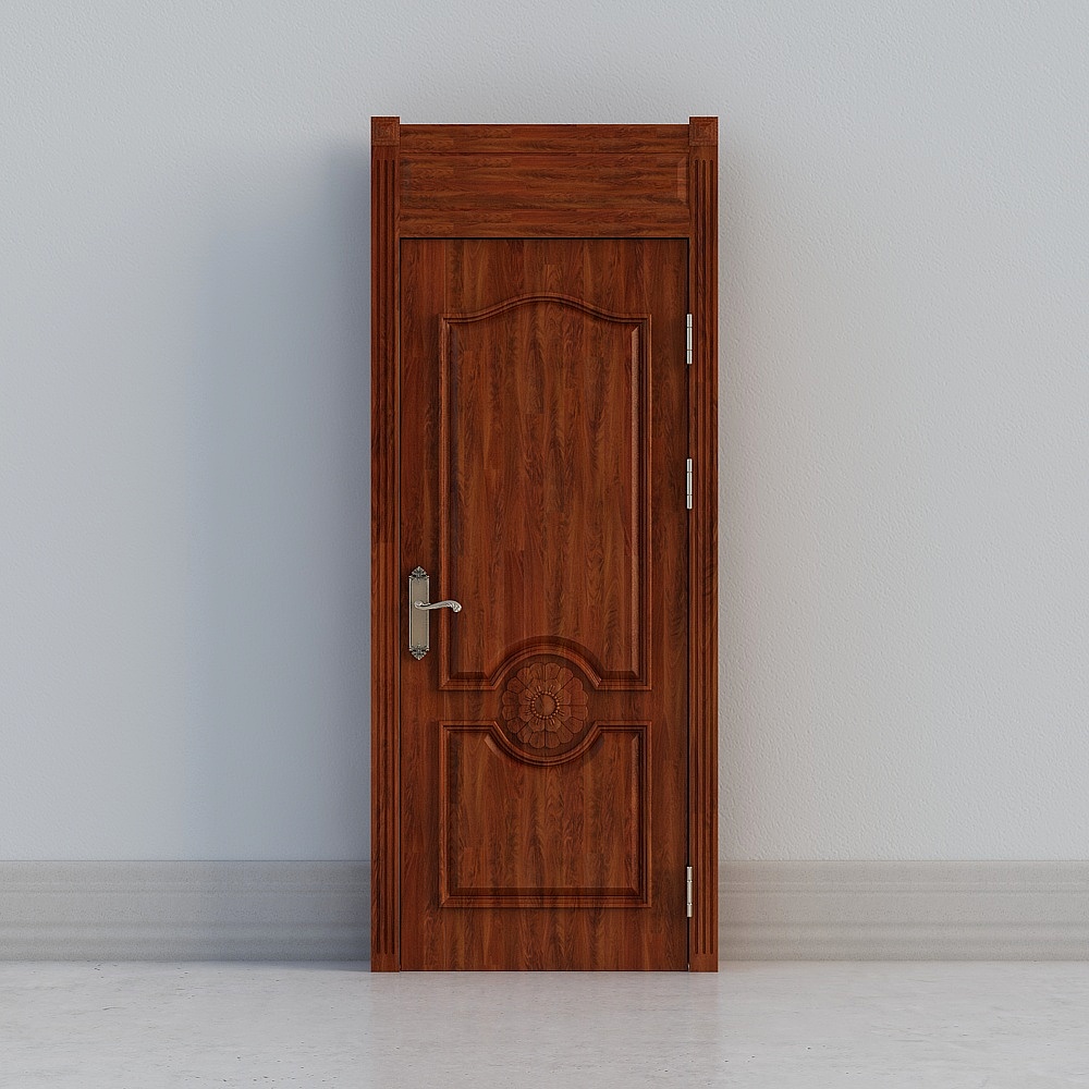 traditional european wooden high door