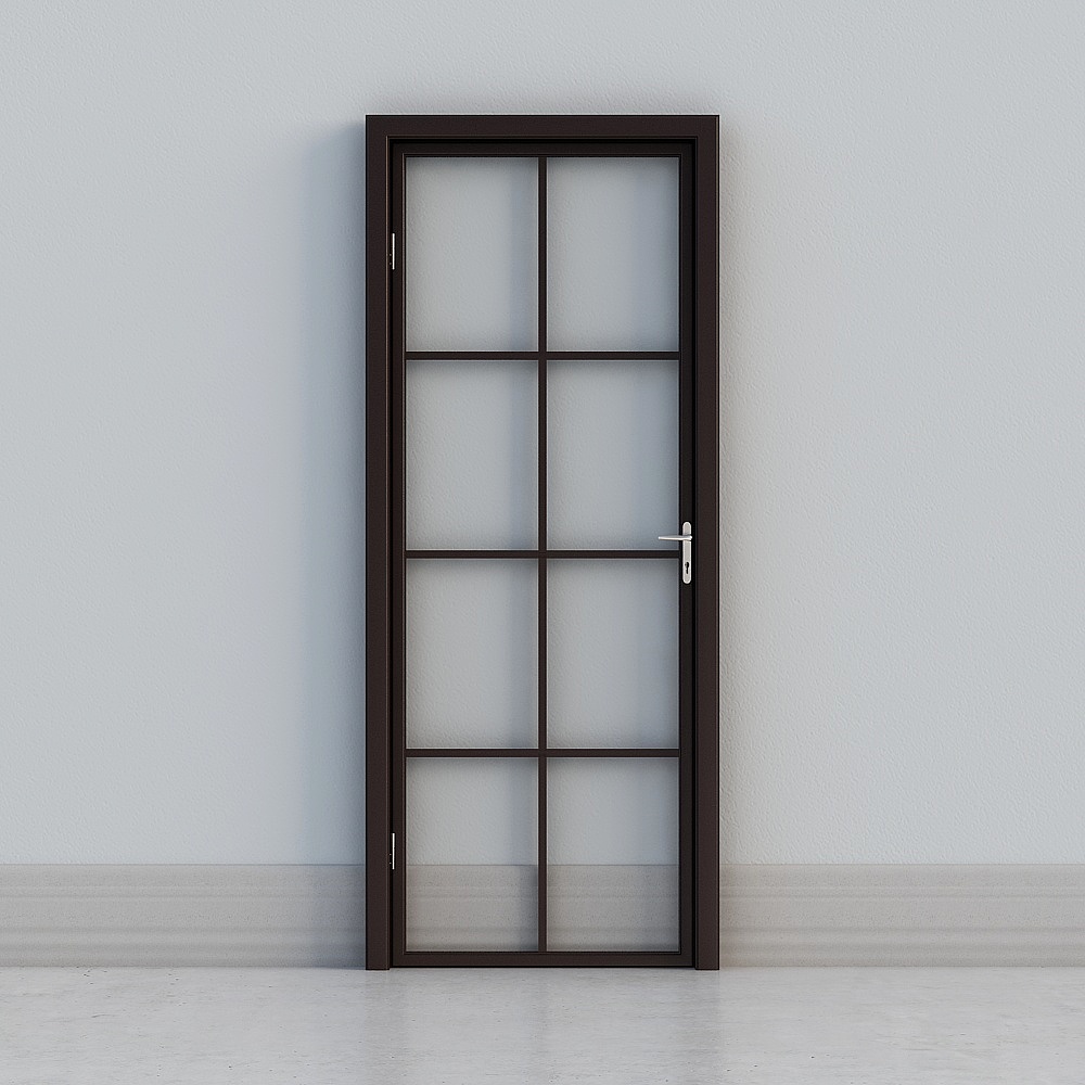 Fluorocarbon coffee narrow edge flat open door - right open