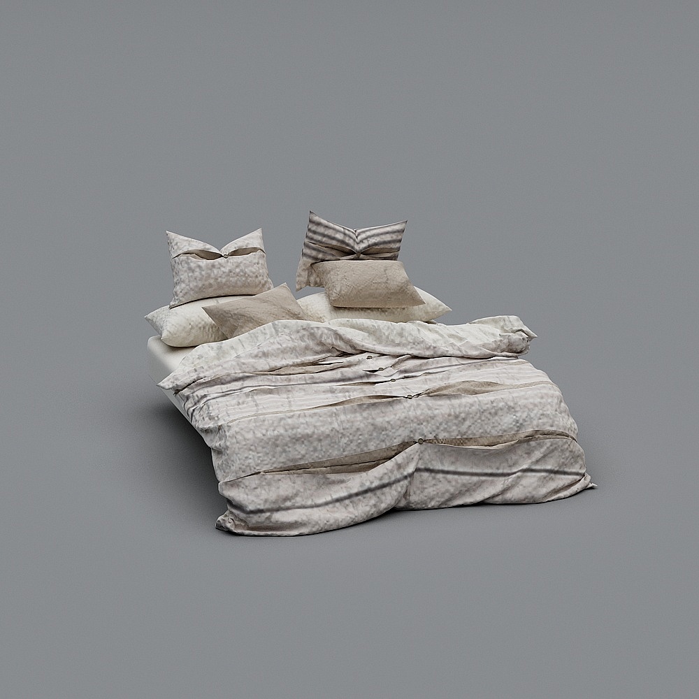 bedding set BED SHEETS with Mattress and pillow, quilt blanket cover plain