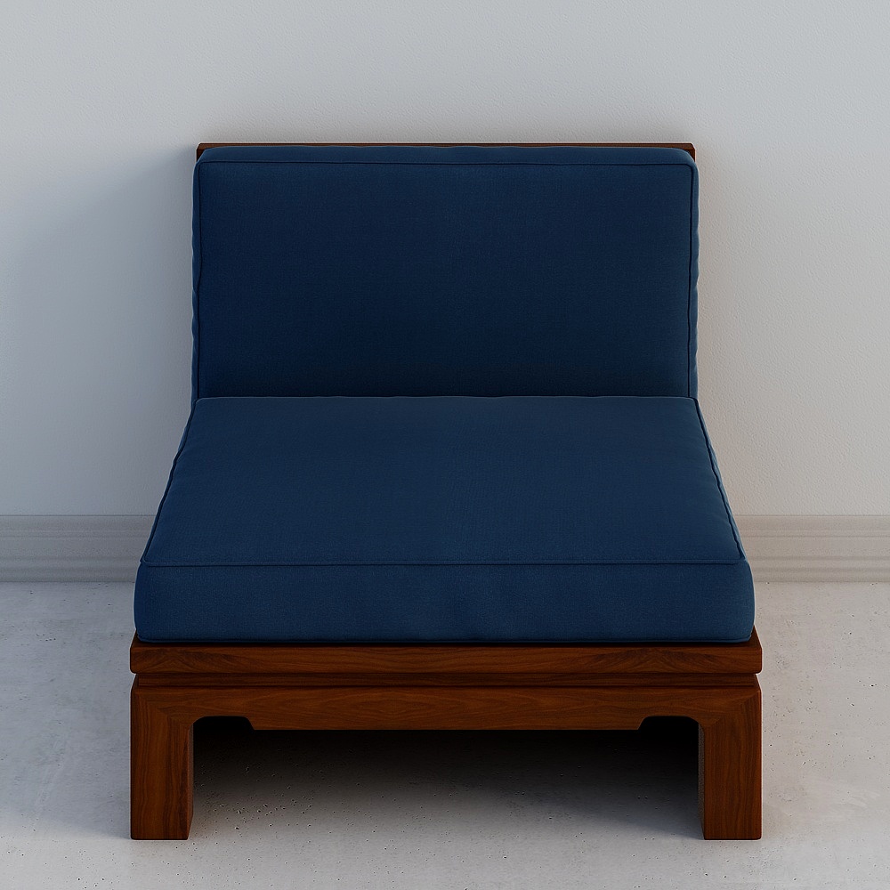 Sofá de esquina elegante - Asiento individual