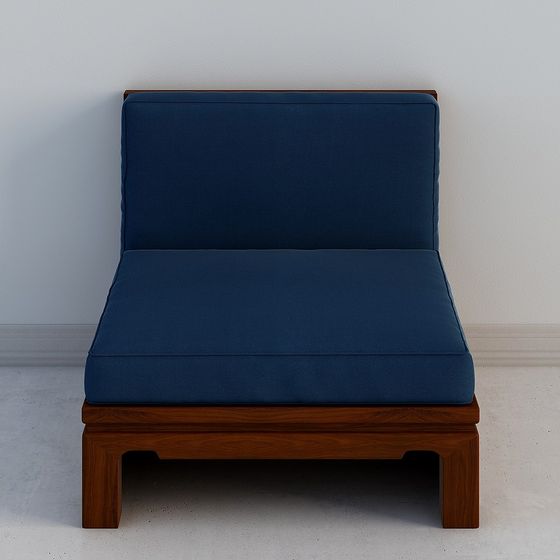 Sofá de esquina elegante - Asiento individual