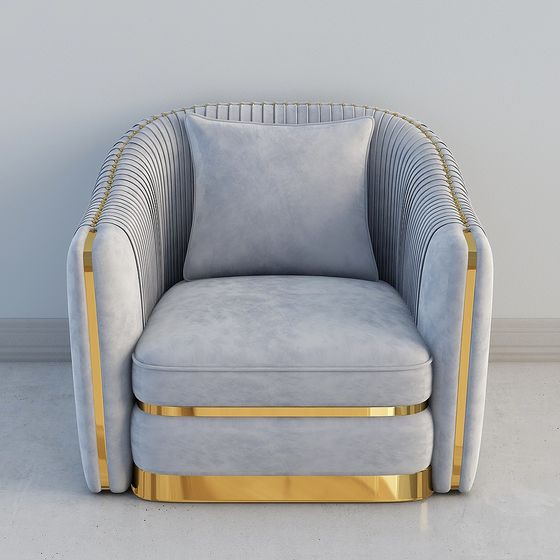 Artesano - Sofá individual de lujo ligero - QS283