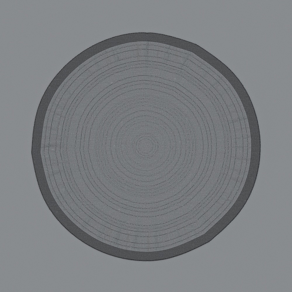 Round carpet 03