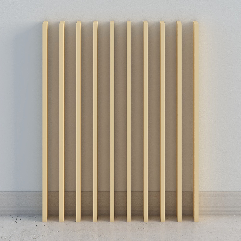 Pantalla divisoria de metal