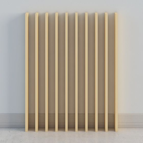 Pantalla divisoria de metal