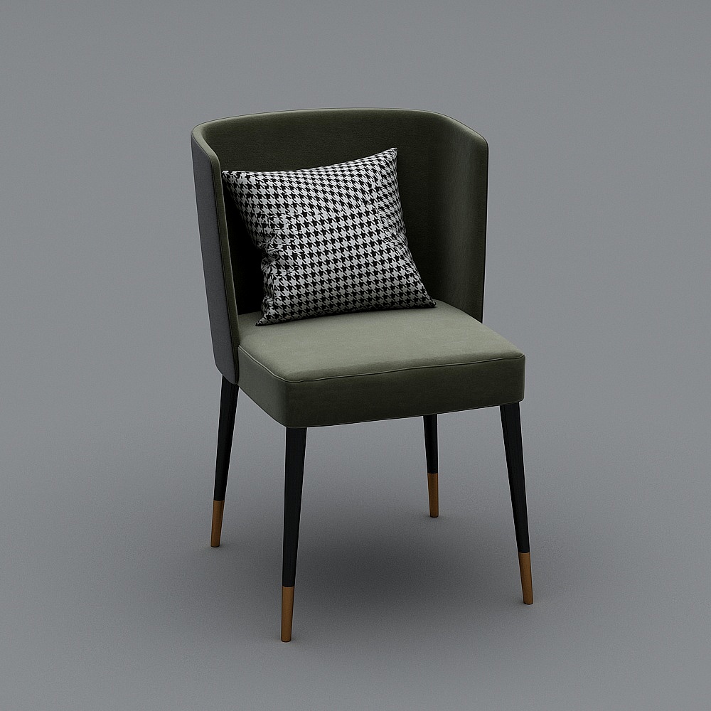 Mid-Century Modern Chair 3D model