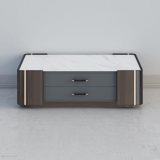 Urban Elegance Coffee Table 3D model for Modern Spaces