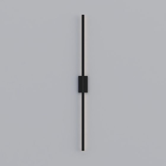 Elegant Minimalist Wall Light 3D model
