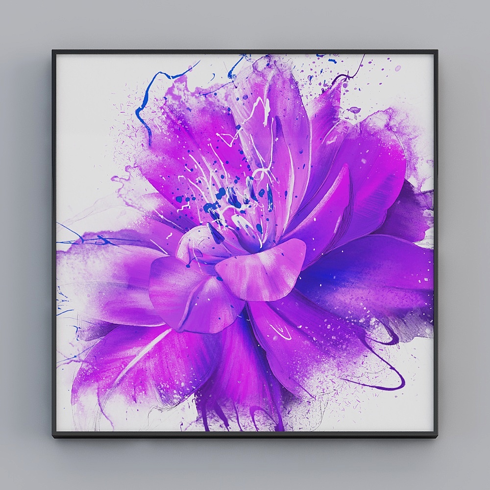 Glorious Fine Paintings - L- Simple Modern -26239 - Plant Flower Decorative Paintings