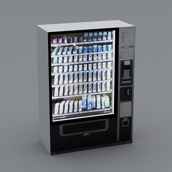 Realistic Vending Machine 3D model