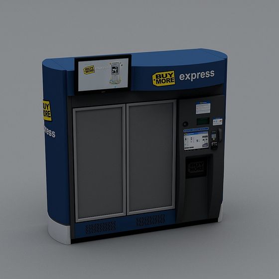 Express Vending Machine 3D model