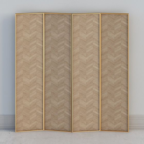 Herringbone Screen 3D model