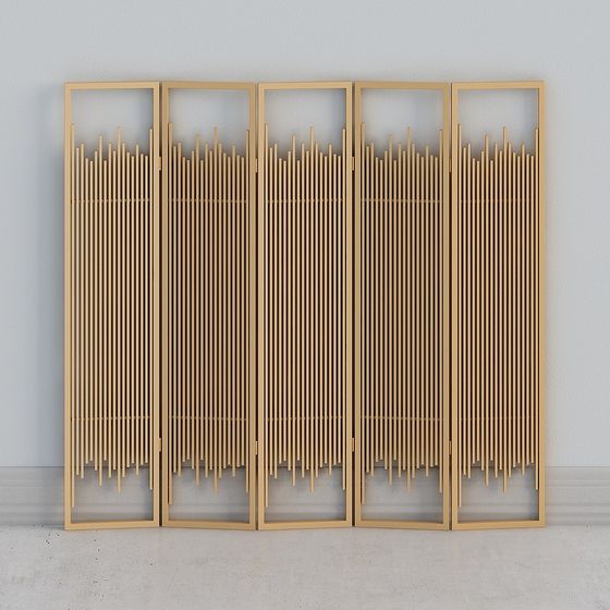 Elegant Low-Poly 3D Screen Model with Unique Design