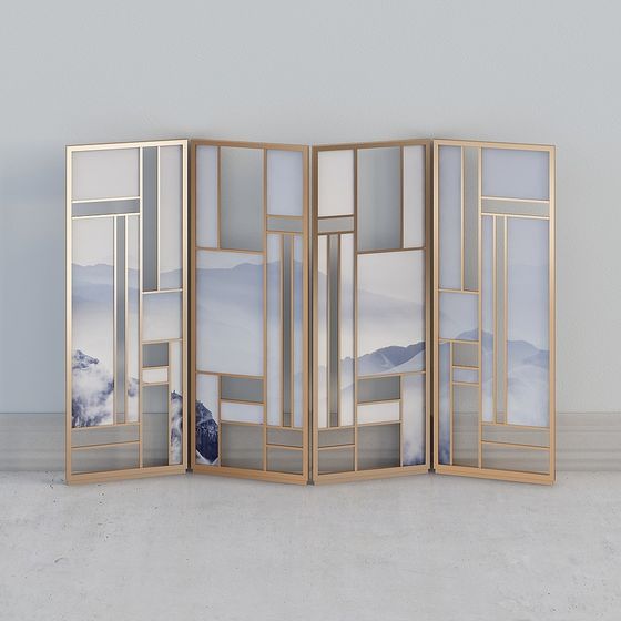 Mountain Fog Screen 3D model