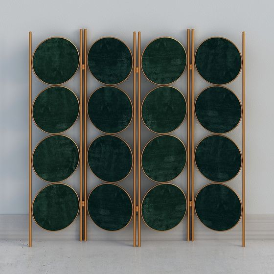 Elegant Low-Polygon Screen 3D Model