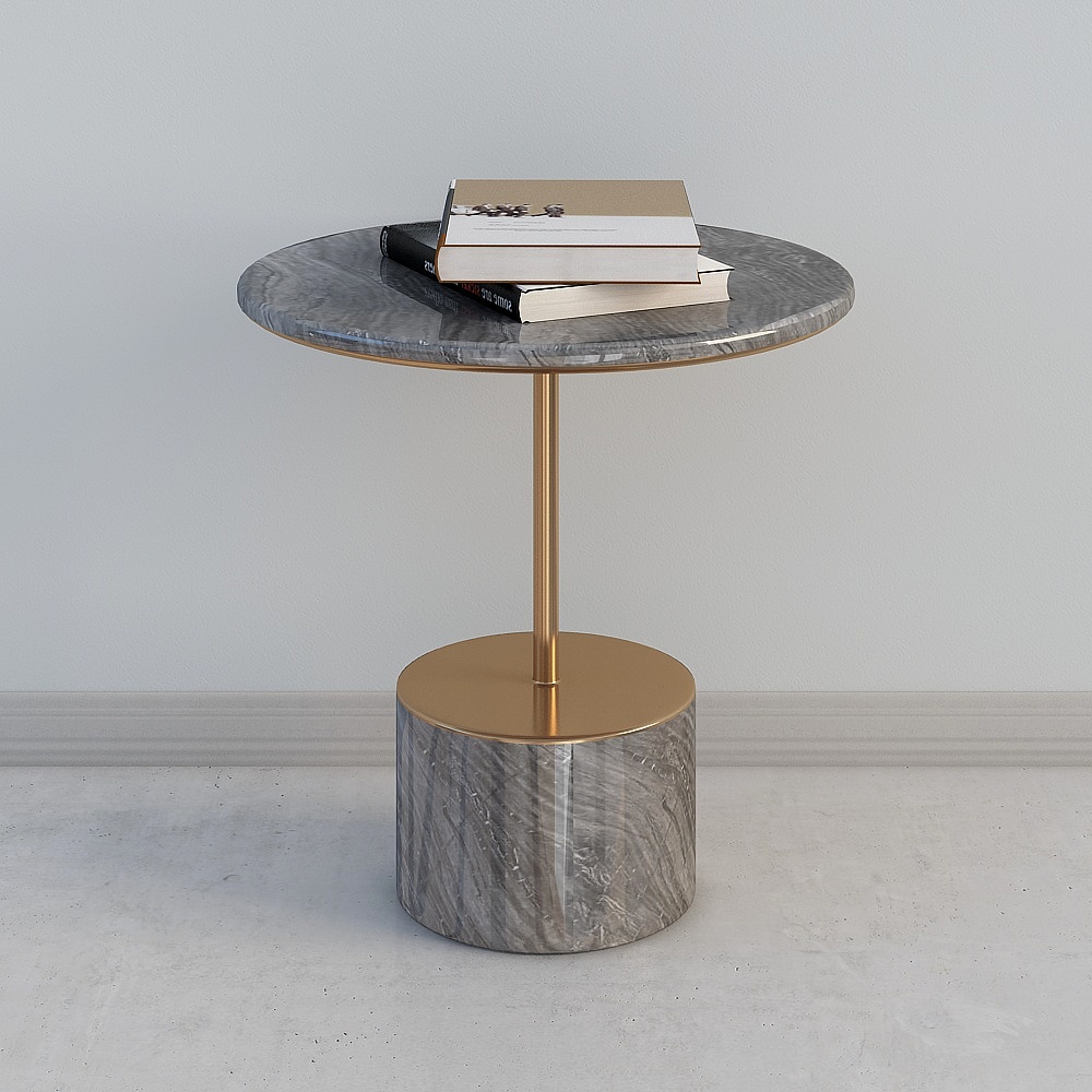 Elegant Round Table 3D model for Modern Interiors