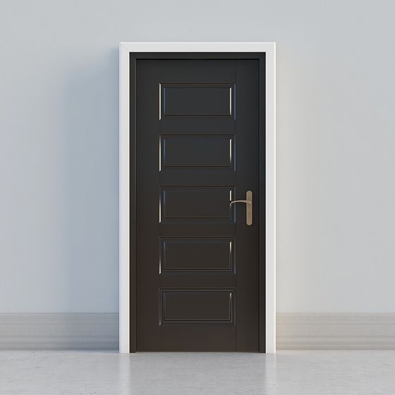 Minimalist Door 3D model