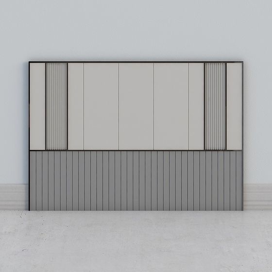 Stylish Urban Panel 3D model for Creative Projects