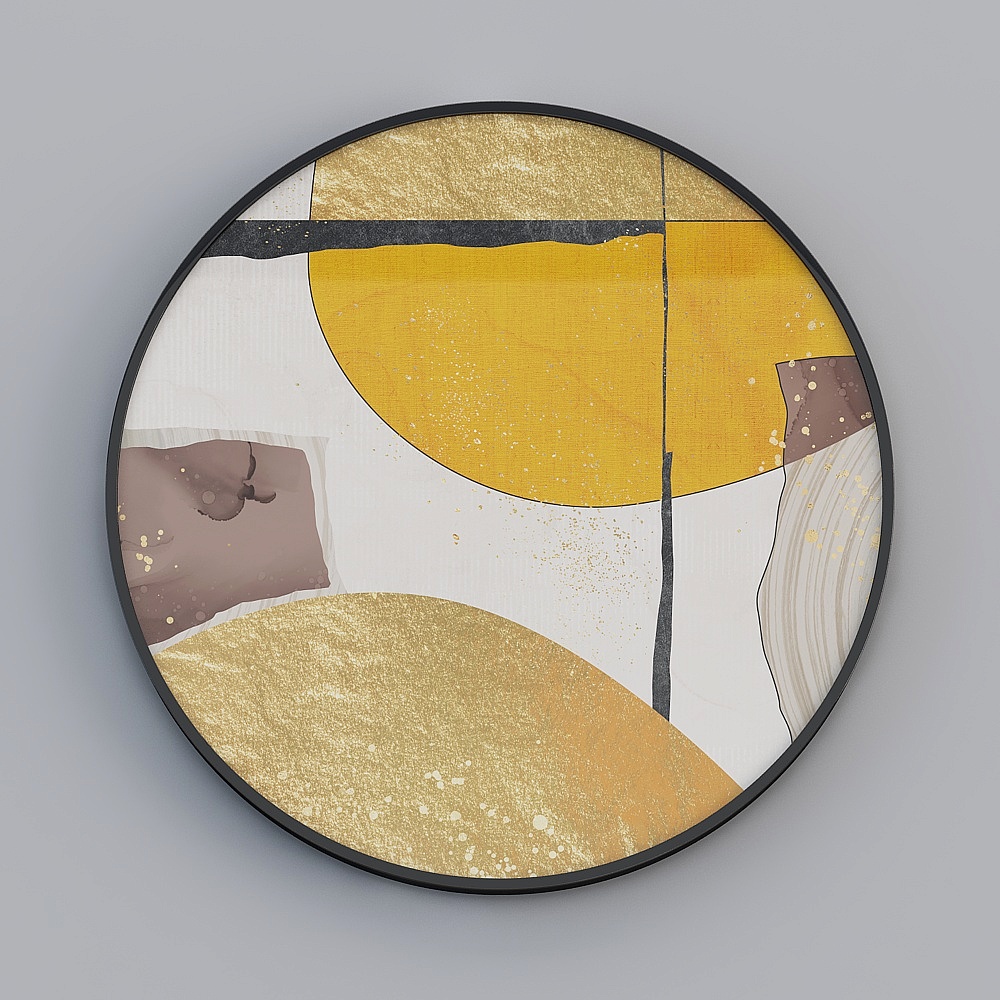 Glorious Fine Painting - Simple Modern - L-22862 - Abstract Pattern Decorative Painting