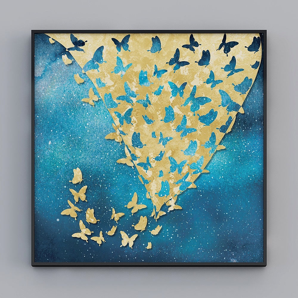 Glorious Fine Paintings - Simple Modern - L-22188 - Abstract Pattern Decorative Paintings