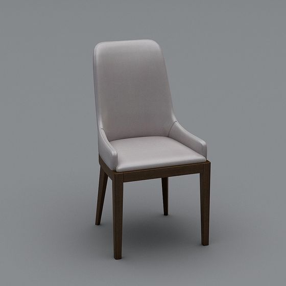 Elegant Armchair 3D model for Modern Spaces