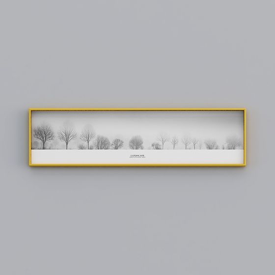 Foggy Forest 3D model