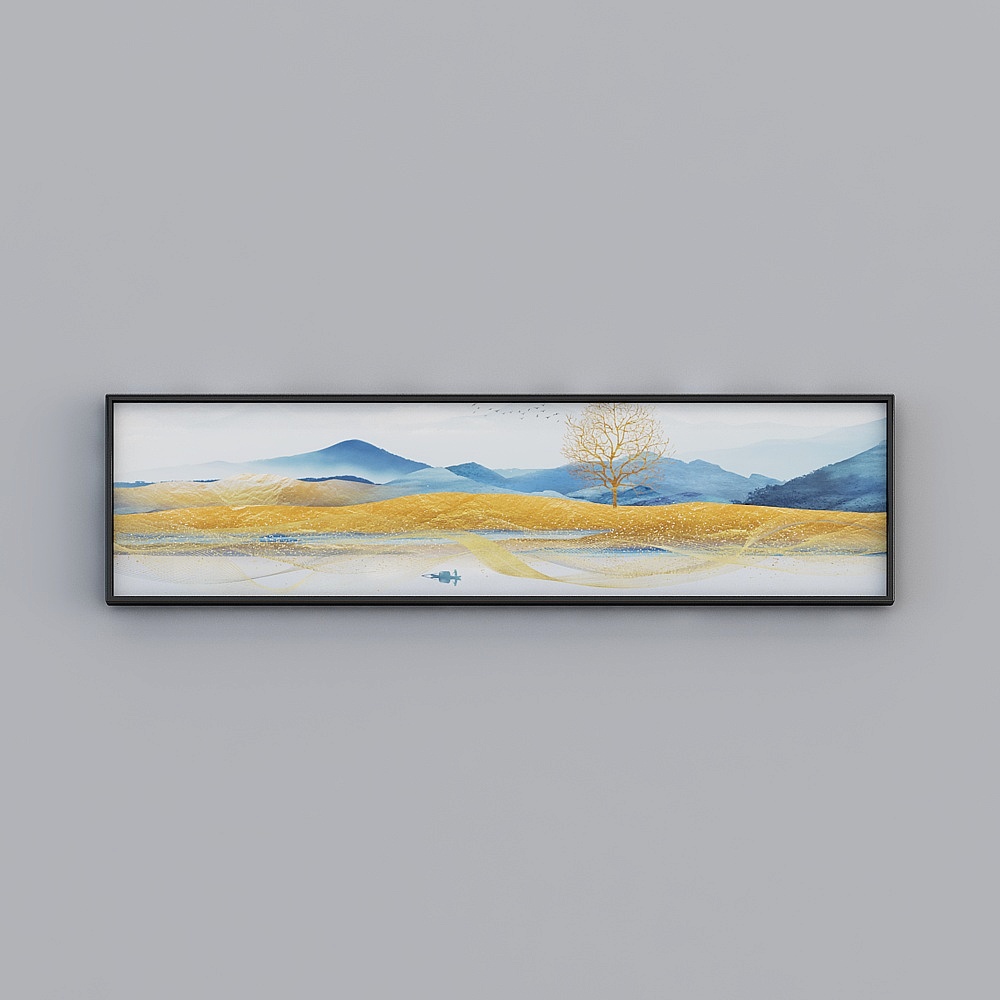 ภาพวาดสวยงาม - โมเดิร์นเรียบง่าย - L-21838 - ภาพวาดตกแต่งวิวทิวทัศน์