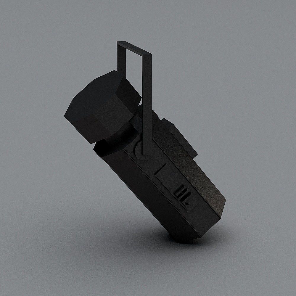 Elegant Spotlight 3D model for Creative Projects