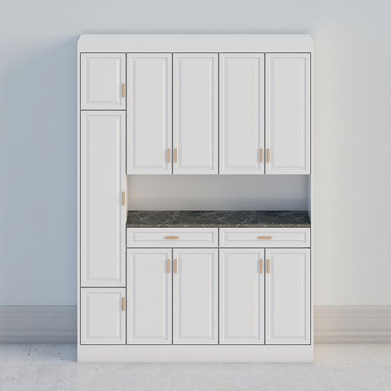 Urban Storage Cabinet 3D model