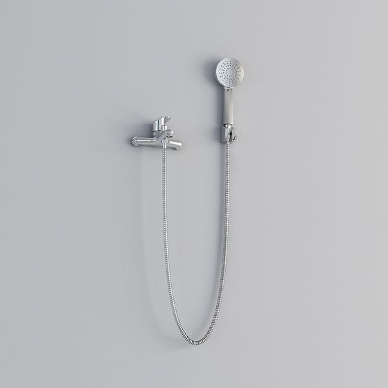 Minimalist Shower Head 3D model