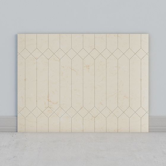 Diamond Marble Wall Panel 3D model