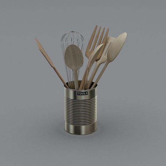 Recycled Kitchen Organizer 3D model