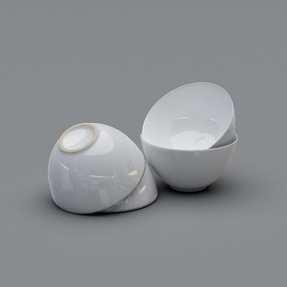 Luminous Bowl 3D Model for Contemporary Designs