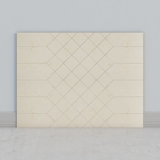 Diamond Tile 3D model for Modern Interiors