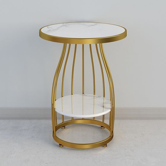 Elegant Round Table 3D model for Modern Interiors