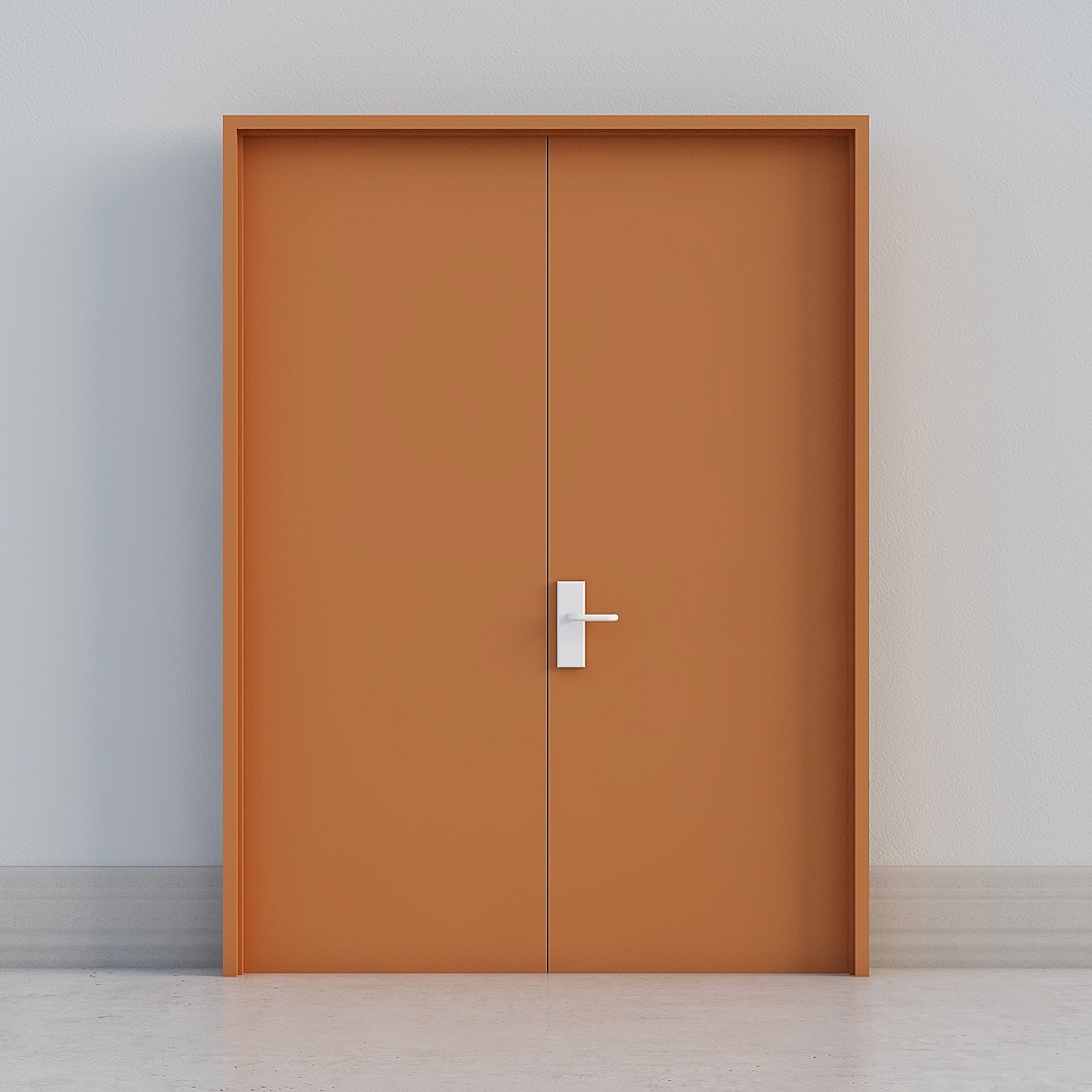 Double-door Sketch Master Model SU model ID_17736893