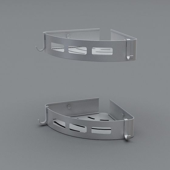 Étagère de salle de bain 3298-1 + kit d'installation sans clou