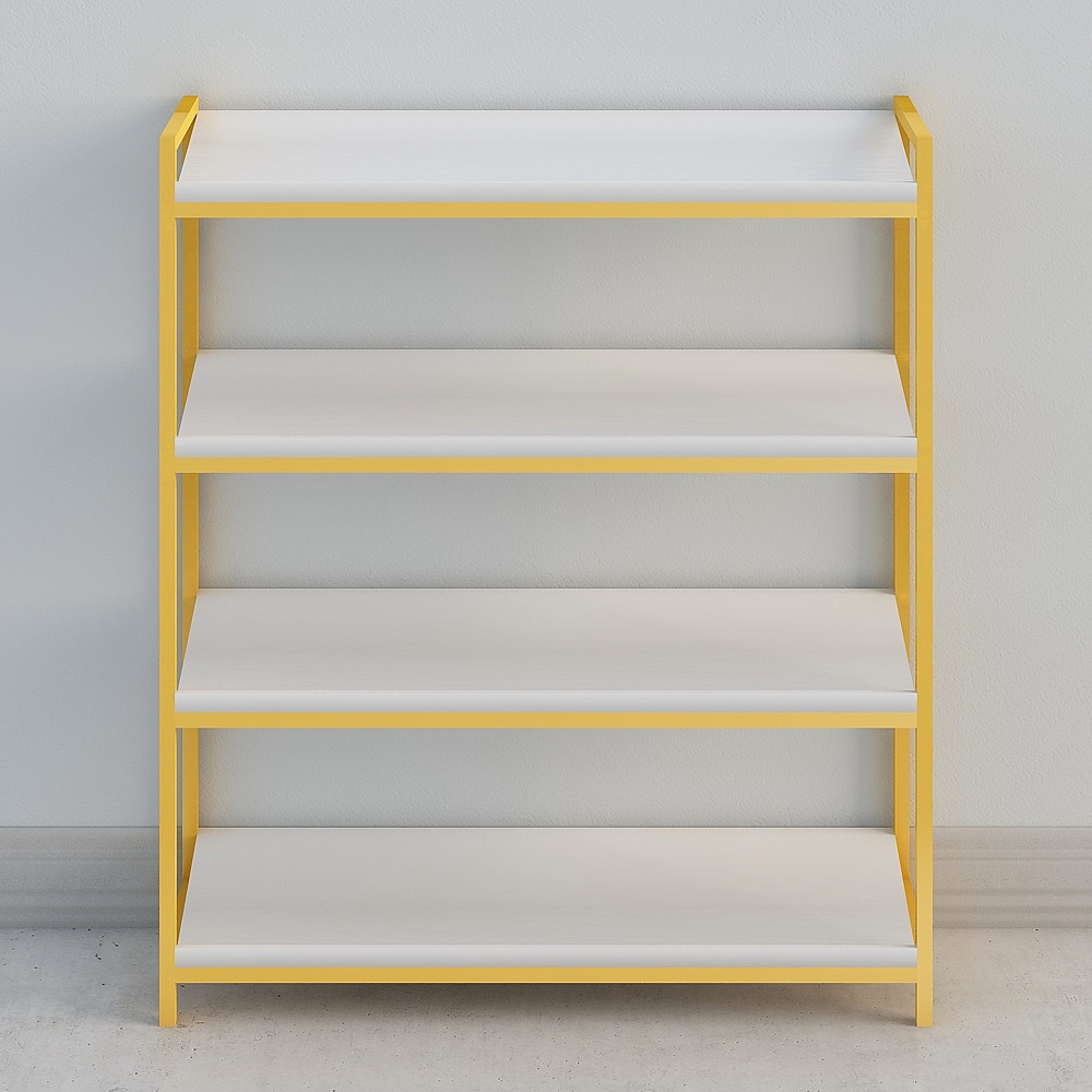 Estante de almacenamiento, estante de cocina, estante de hierro forjado de varias capas, estante de libros, ahorrador de espacio en el piso de la sala de estar del dormitorio, balcón de bloques de flores