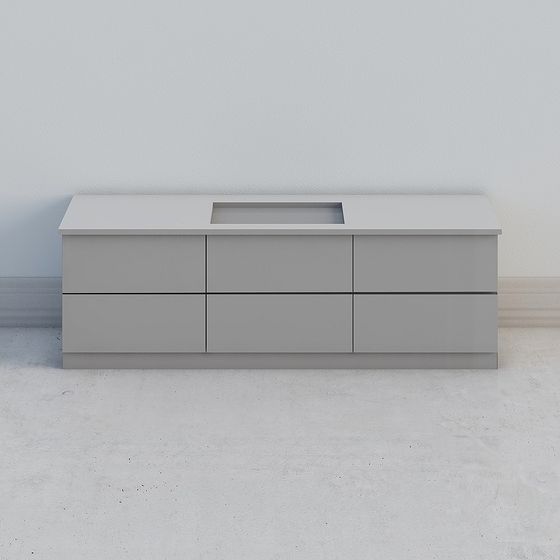 Urban Storage Console 3D model