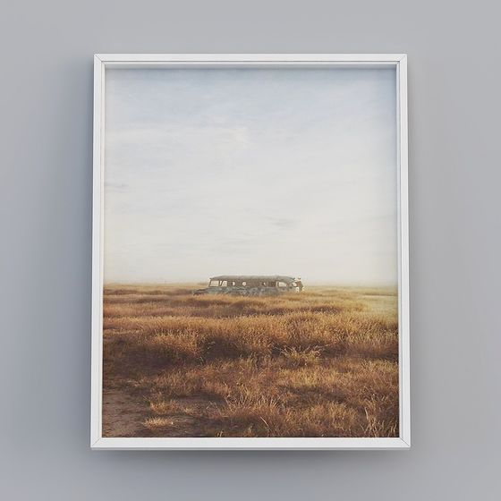 Vintage Van 3D Model for Creative Projects