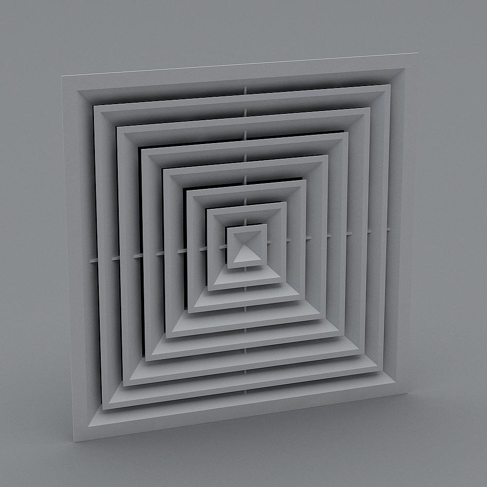 Square Maze 3D model