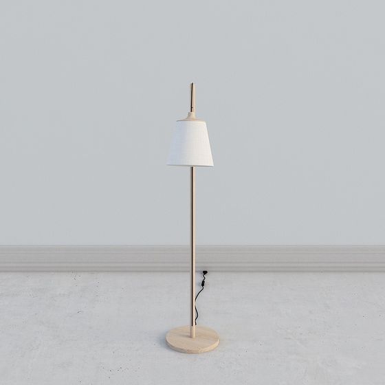 Nordic Minimalist Floor Lamp 3D model