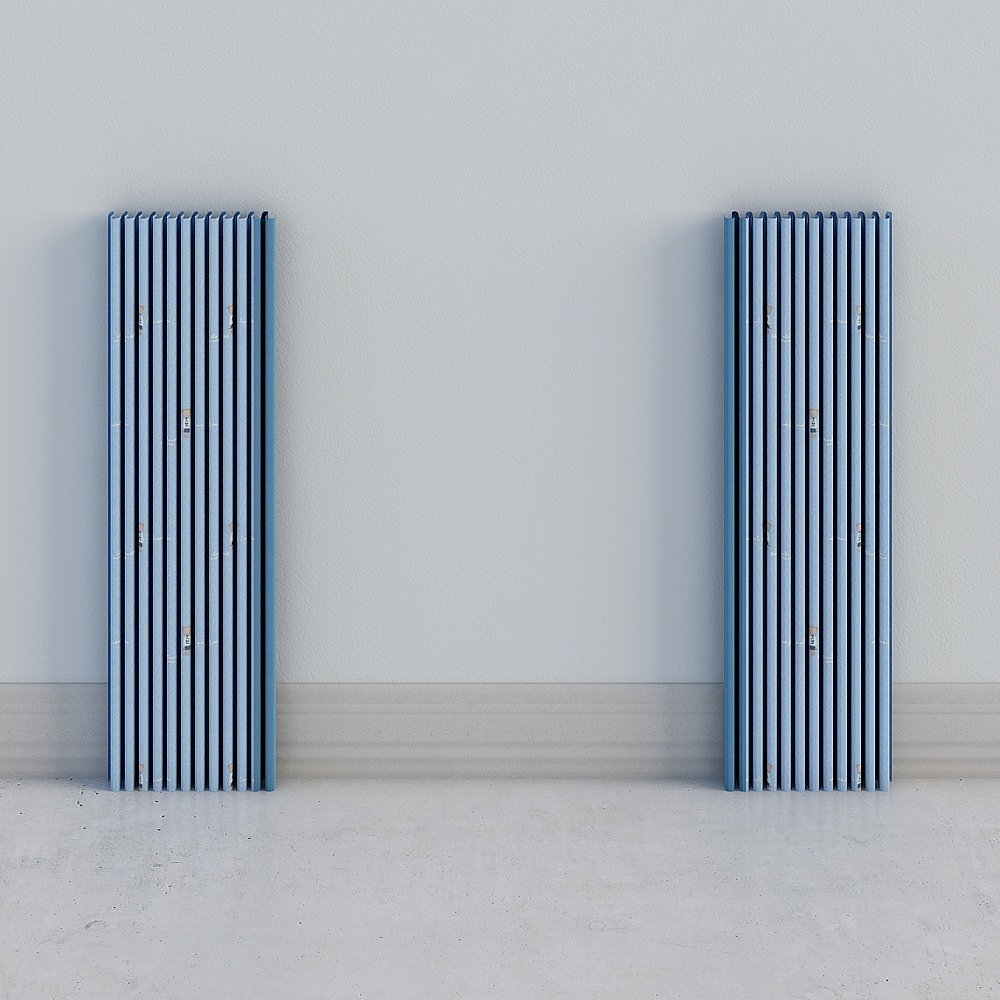 Industrial Style Radiator 3D model