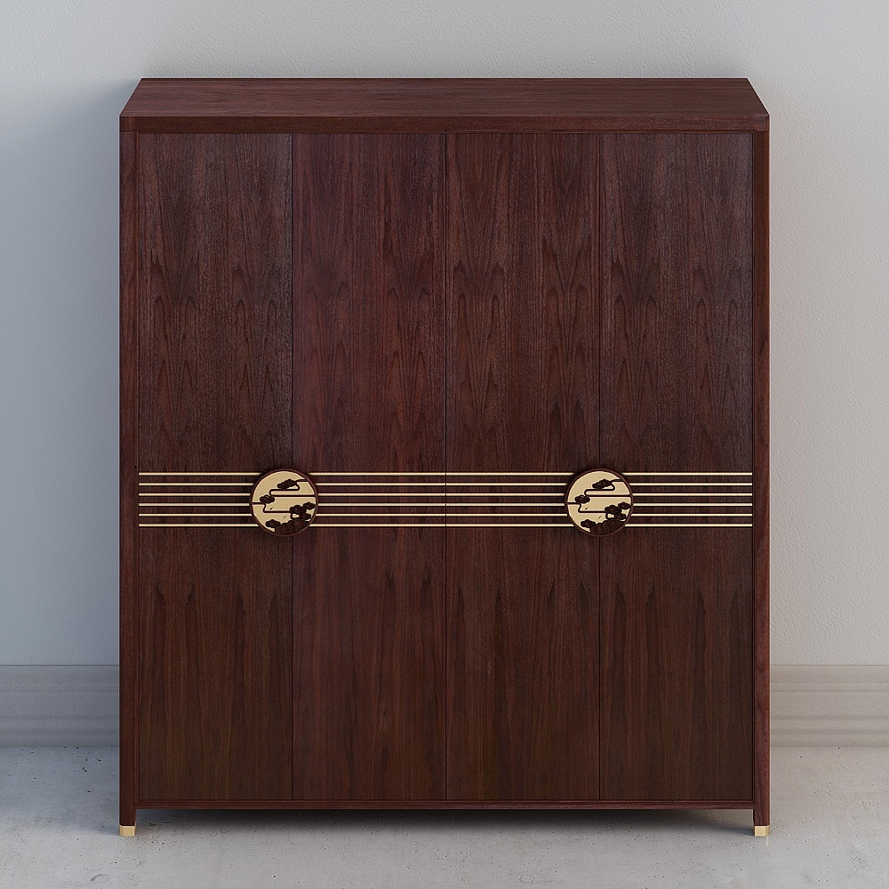 y-10803-4 four-door wardrobe