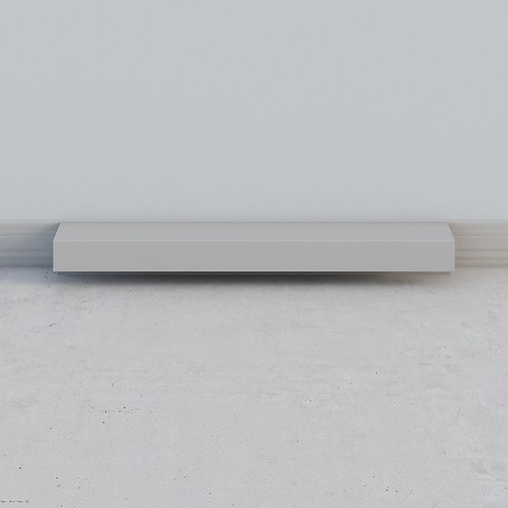Minimalist Shelf 3D model